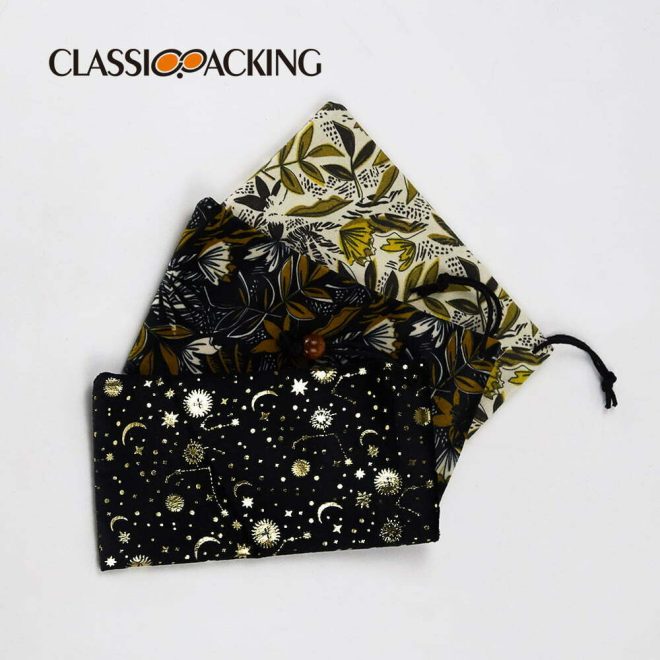 Drawstring Wholesale Sunglasses Pouch