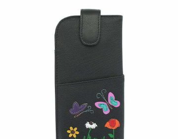 leather glasses case
