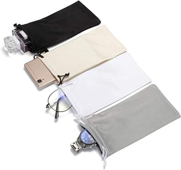 Soft Microfiber Pouch Wholesale, Cleaning & Storage Pouch - Image 5