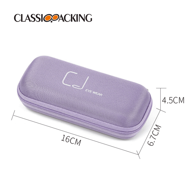 eva zip case for reading glasses size