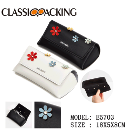 Soft Flower Glasses Case