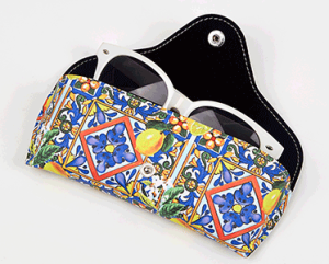soft custom digital printed sunglasses case capacity