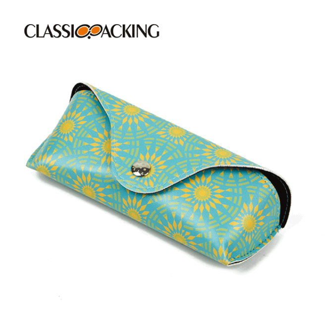 soft custom digital printed sunglasses case style 2