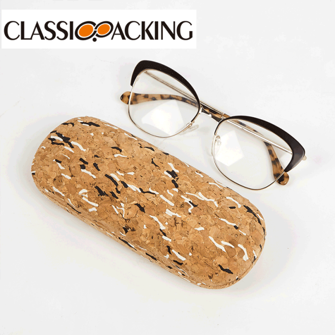 hard cork reading glasses case size comparison