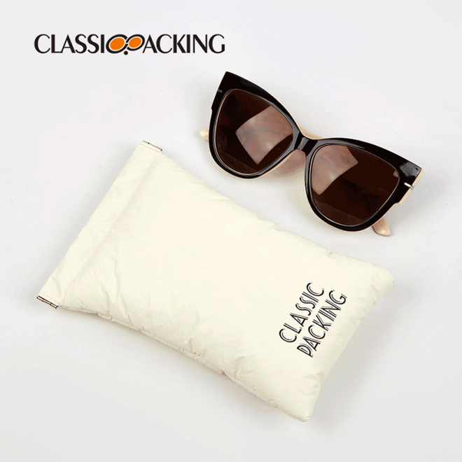soft tyvek snap top sunglasses pouch size comparison