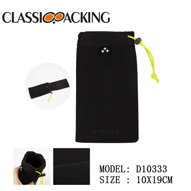 black sunglasses drawstring bag wholesale