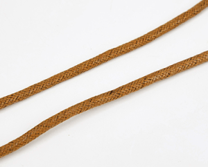 eyeglass pouch with neck strap close up