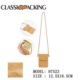 Tyvek Eyeglass Pouch With Neck Strap
