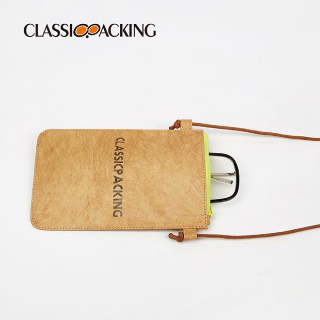 glasses pouch with neck strap capacity