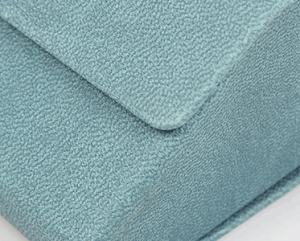handmade leather sunglass case material detail