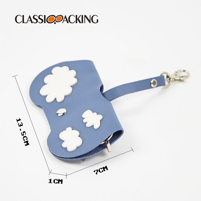 soft leather eyeglass pouch size