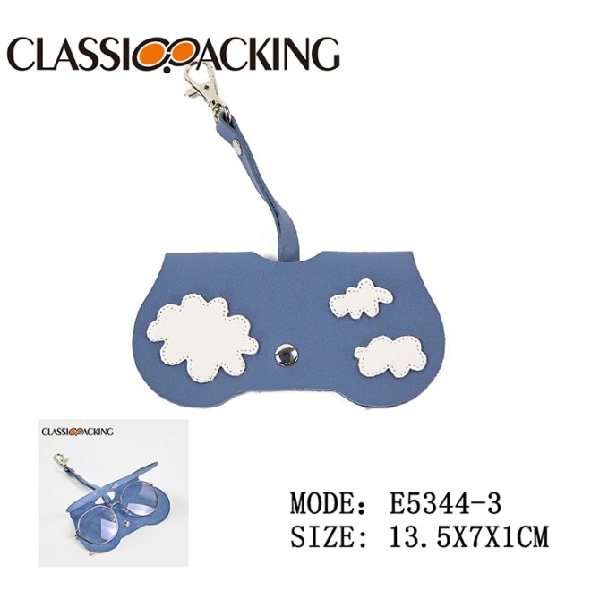 soft leather eyeglass pouch wholesale