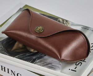 brown glasses case bulk detail