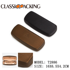Brushed Metallic PVC Glasses Case Wholesale