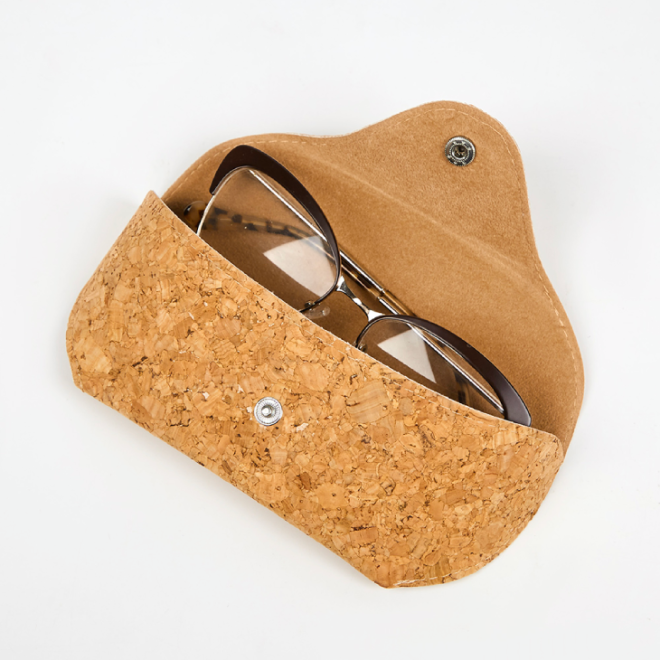 cork eyeglass case capacity