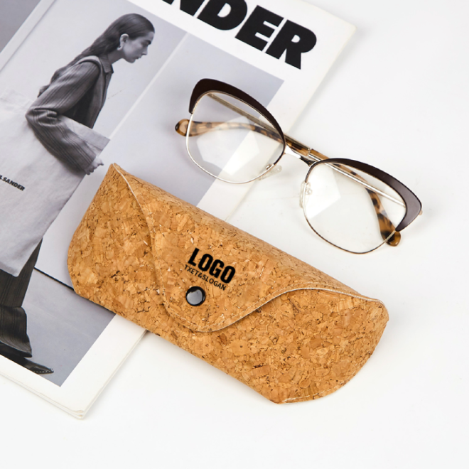 cork eyeglass case size comparison
