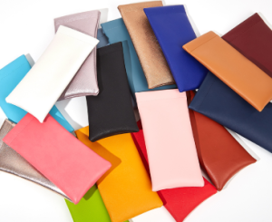 In-Stock PVC Squeeze Top Glasses Pouches Color Options