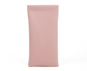 Pink In-Stock PVC Squeeze Top Glasses Pouches