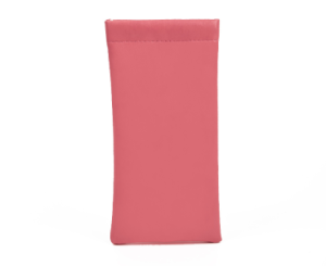 Rose Red In-Stock PVC Squeeze Top Glasses Pouches