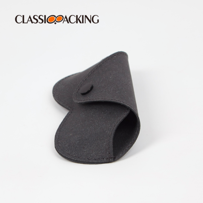 slim soft glasses case side view