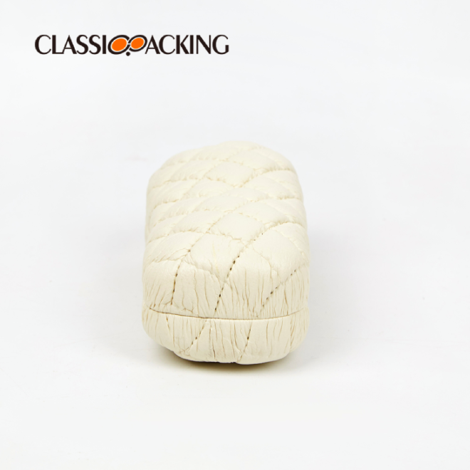 quilted sunglass case side view