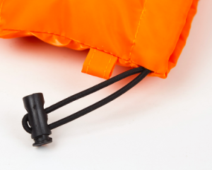soft padded glasses case drawstring detail