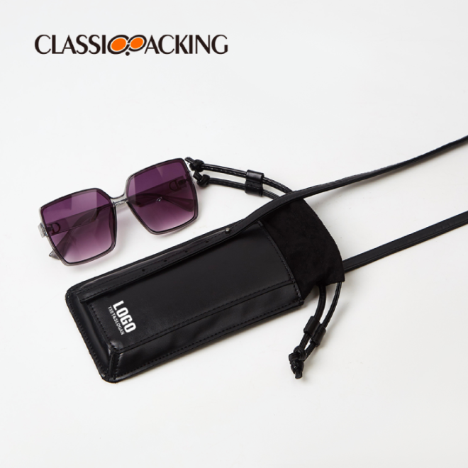 drawstring sunglasses pouch comparison with sunglasses