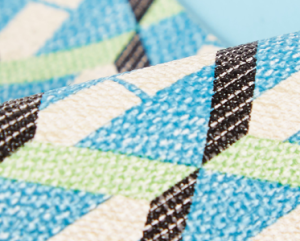 leather reading glasses pouch fabric closeup
