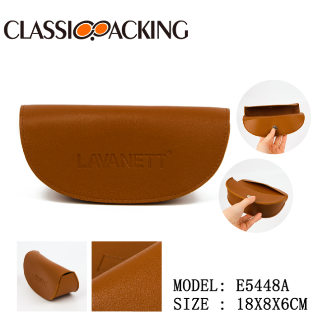 soft leather eyeglass case wholesale