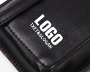 sunglasses pouch leather logo detail