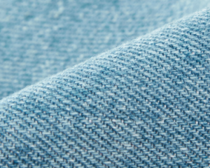 denim glasses case fabric detail