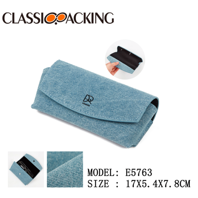 denim glasses case wholesale